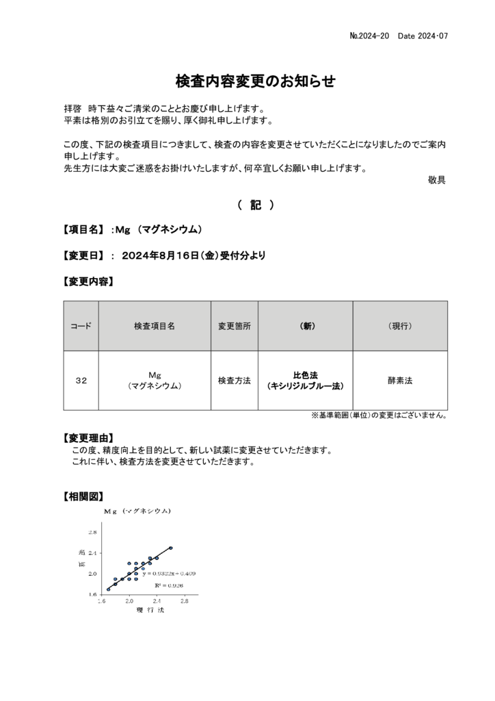 NO-20検査内容変更案内(マグネシウム)のサムネイル